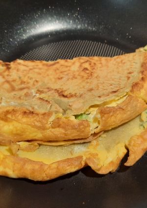 早餐蛋餅簡單做 的食譜成品照片
