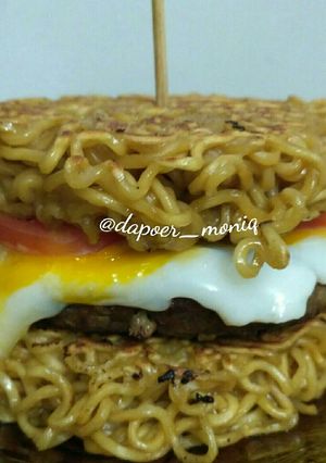 Foto resep 19. Ramen Burger
