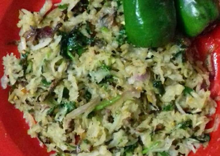 Recipe of Any-night-of-the-week Muli Bharta (Radish bharta)