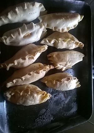 Una foto de Empanadas de paleta con queso cremoso