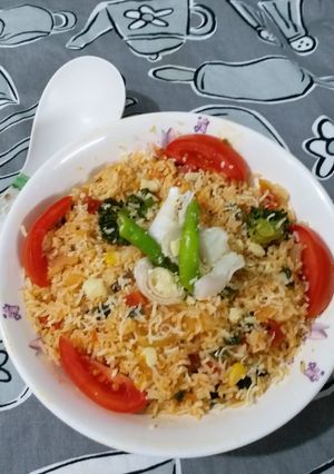 A picture of Spanish/Mexican Pulao.