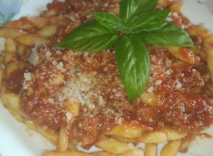 Foto di Trofie con ragù alla bolognese