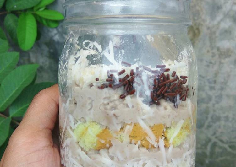 Oat Cheesecake coklat