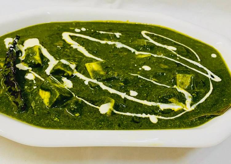 Simple Way to Make Quick Palak paneer