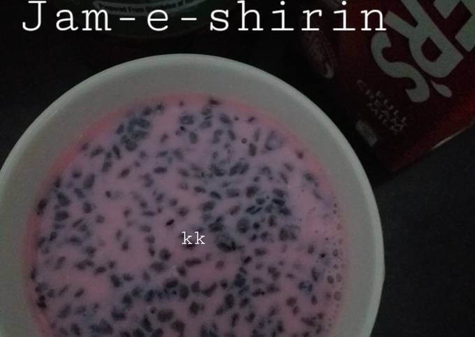 Jam-e-Shirin with Chia seeds