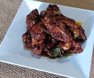 Resep Mudah Ayam kecap pedas Enak Sempurna