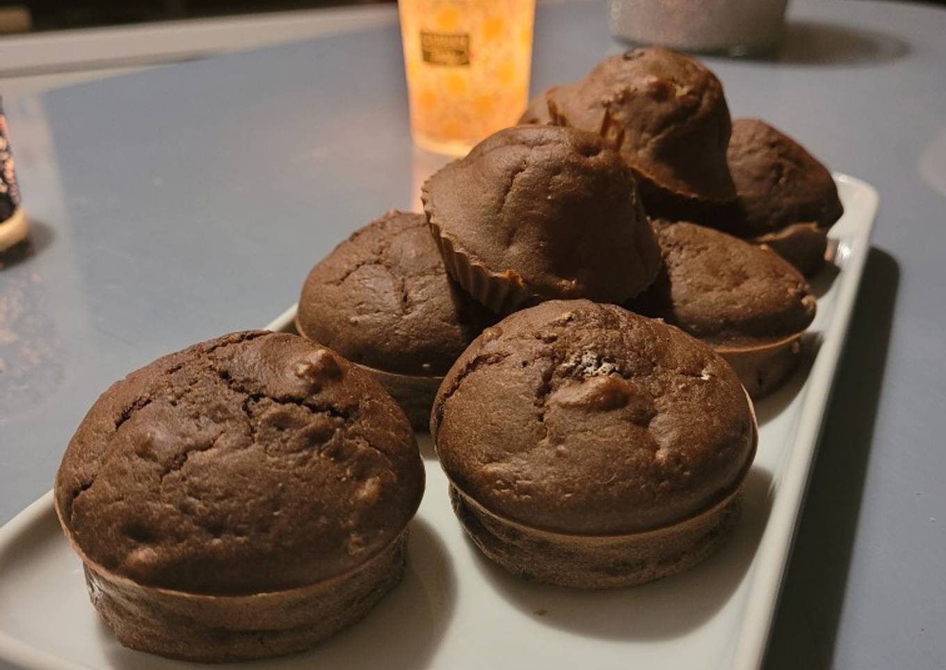 Muffin healthy tout choco