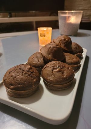 Une photo de Muffin healthy tout choco