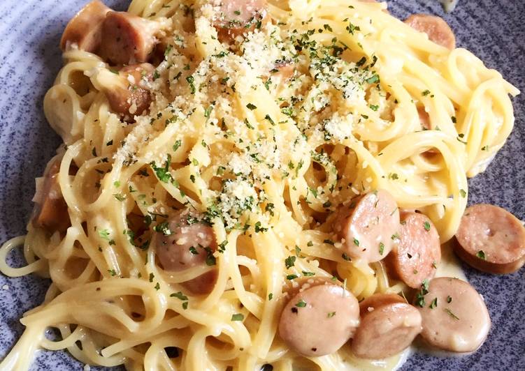Resep Spaghetti Carbonara oleh Kaamiliaa - Cookpad
