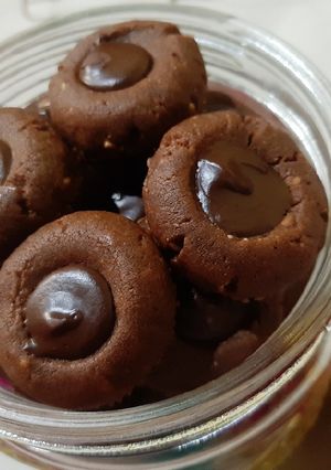 Foto resep Thumprint cookies choco mede