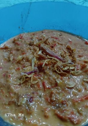 Foto resep Bumbu kacang untuk ketupat