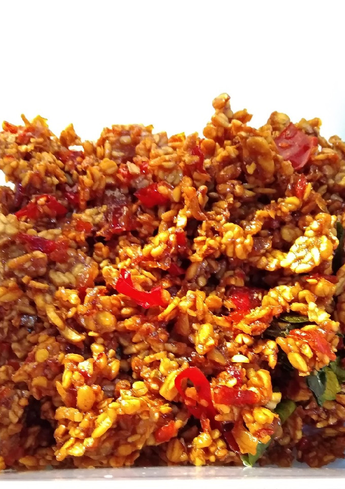 Foto resep Kering Tempe Pedas Manis