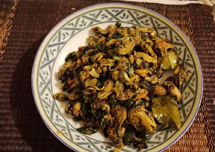 Tumis kerang hijau ala nuna