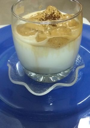 A picture of Chilled Dalgona Coffee.