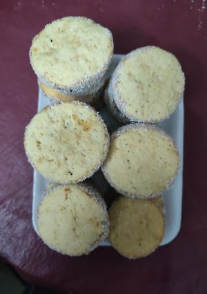 Una foto de Alfajores de Maizena a mi estilo
