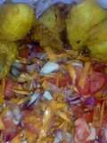 Kachumbari na Viazi Karai