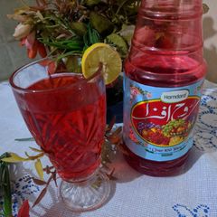 RoohAfza lemonade 🍹 A picture of RoohAfza lemonade 🍹.