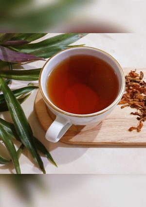 عکسی از دستور چای بهشتی و خوش عطر به😋