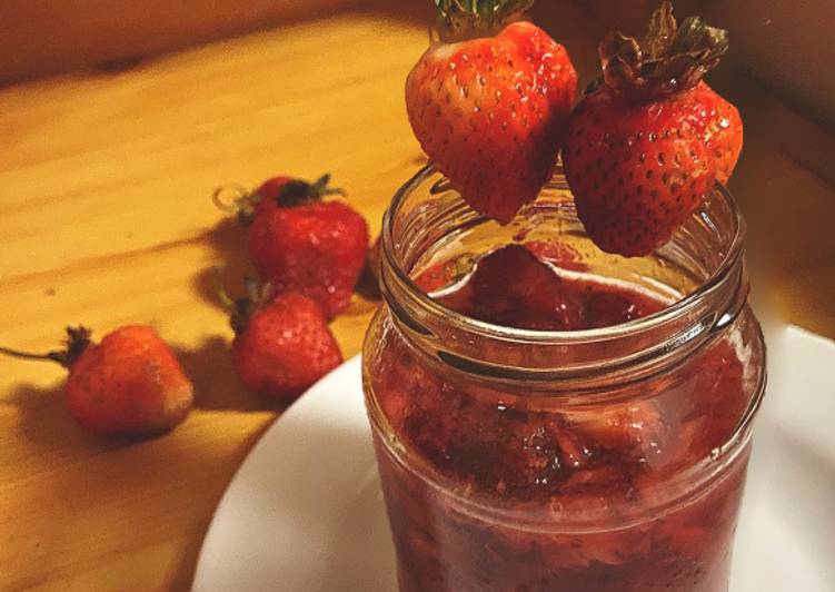 Simple Way to Make Speedy 🍓Macerated Strawberries 🍓