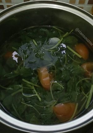 Foto resep Sayur Bayam Bening