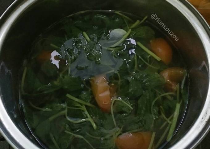 Resep Sayur Bayam Bening Oleh Riansouzou Cookpad