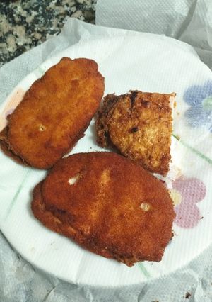 Una foto de Filetes de lomo con jamón de York y queso
