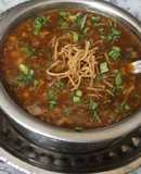 Chinese style Veg manchow soup