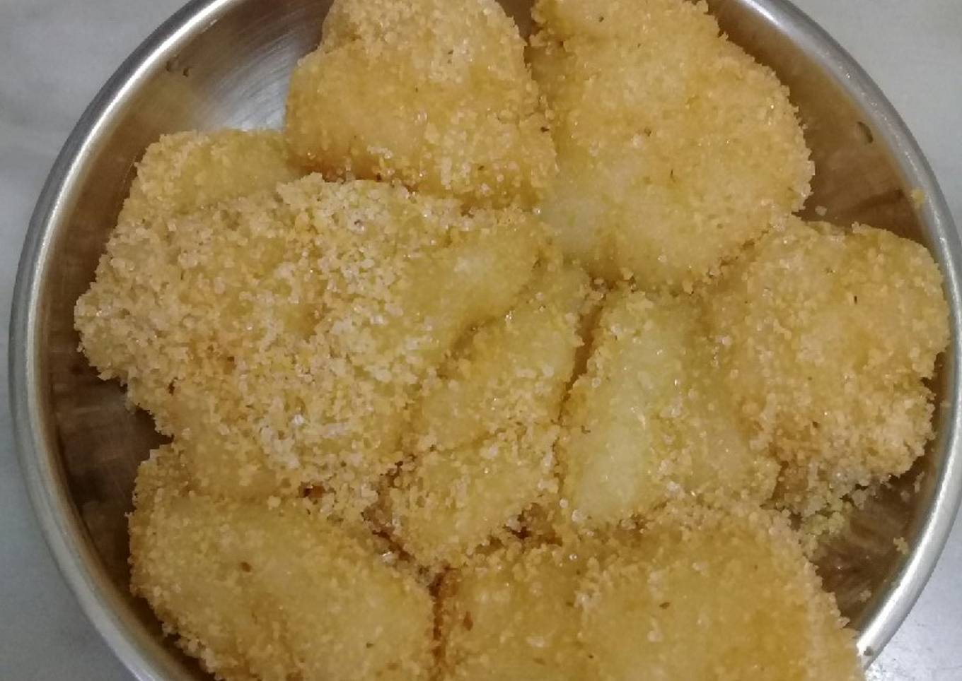 Resep Kuwe moci toping kacang simple