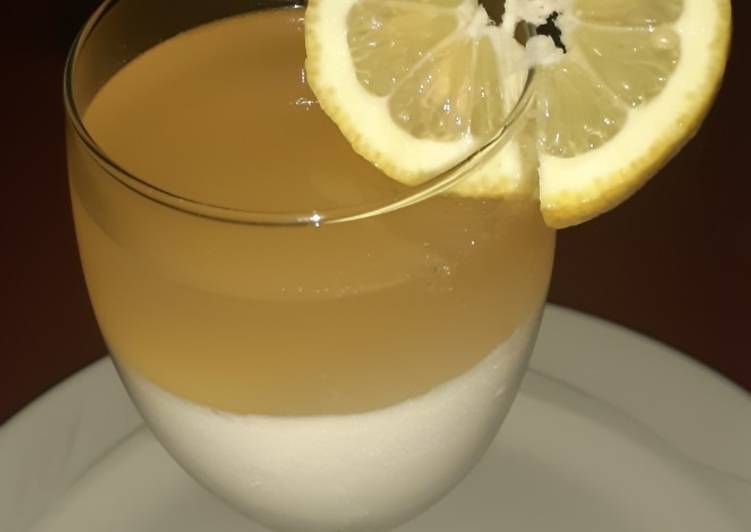 Recipe of Ultimate Panacotta and Lemon jelly 🍋