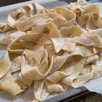 Homemade Pappardelle