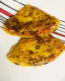 Malabar paratha chicken sandwich