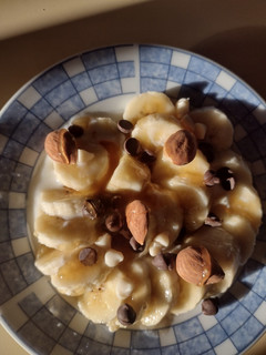 Una foto de Banana split