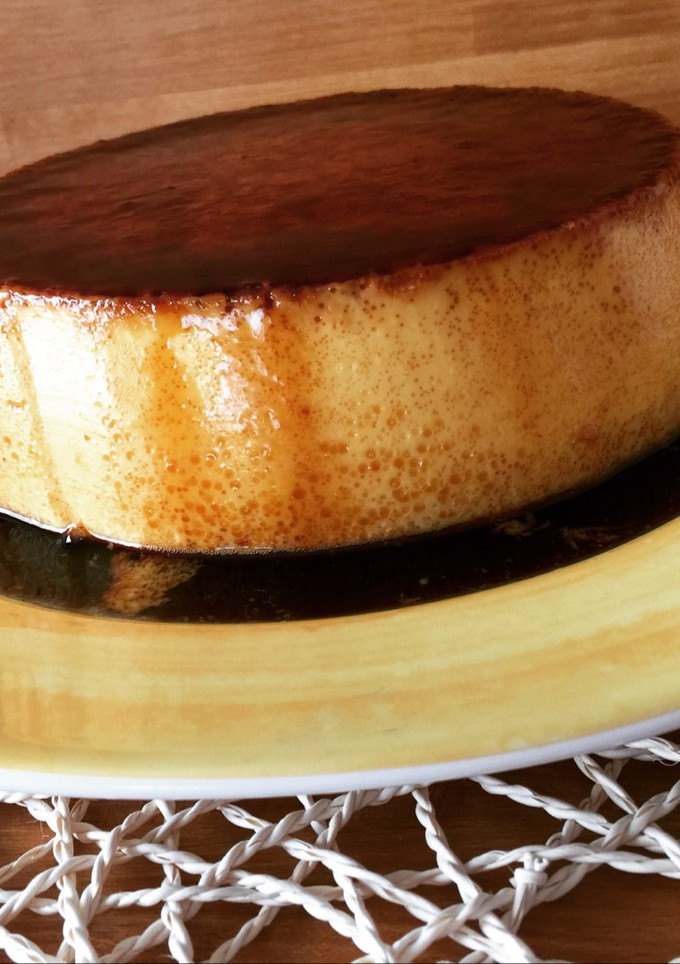 Una foto de Flan de huevo