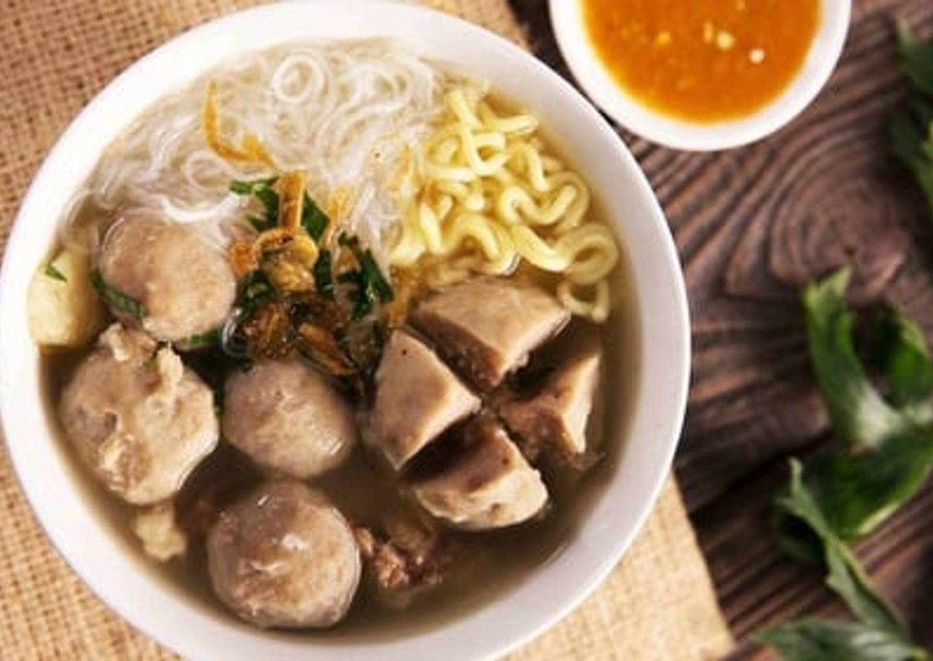(29.) Kuah bakso segar