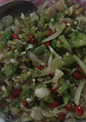 Foto resep Sambal Matah combinasi Dabu Dabu
