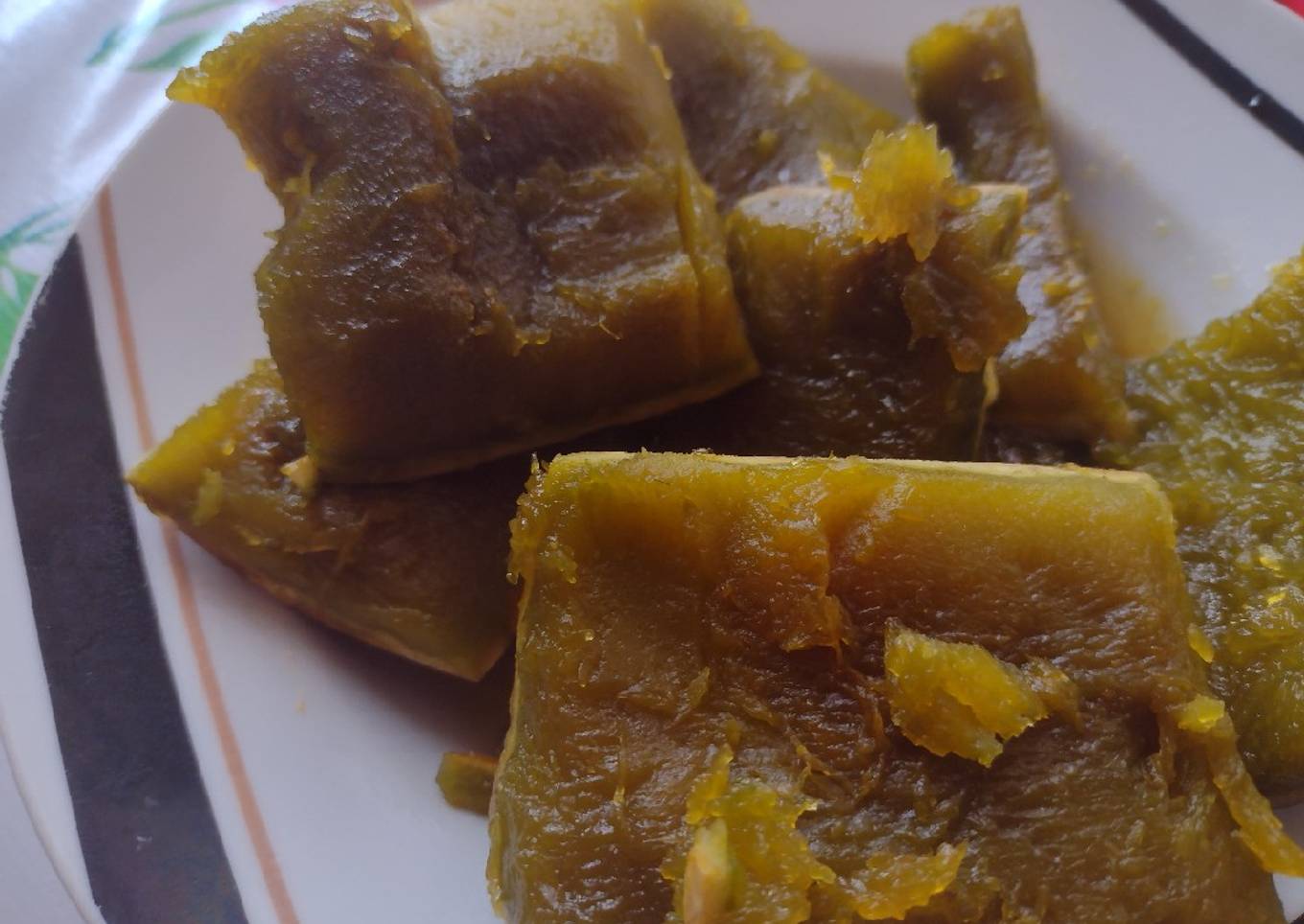 Dulce de calabaza