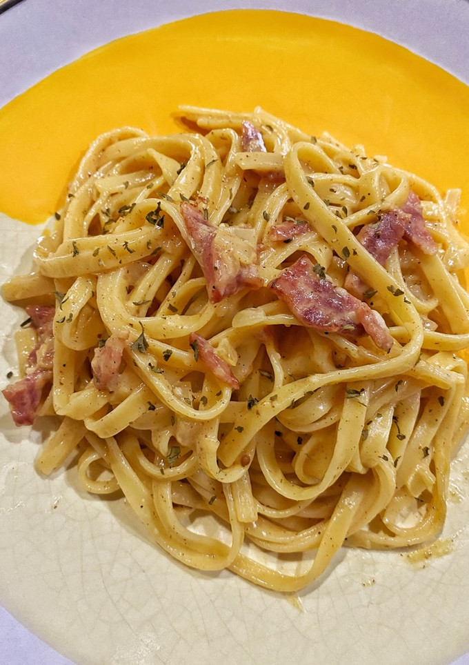 Foto resep Fettuccine Carbonara