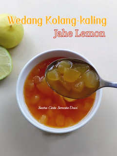 Foto resep 243. Wedang Kolang-kaling Jahe Lemon (Ta'jil Sehat)