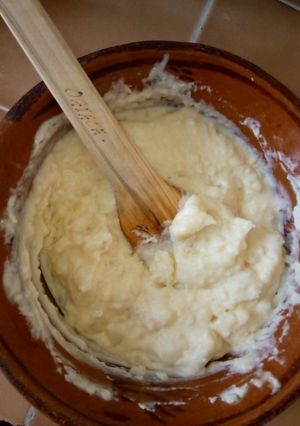 Una foto de Puré de papa