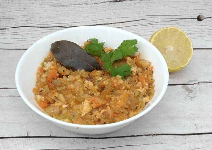 Тушёная капуста по-белорусски. ПП-вариант