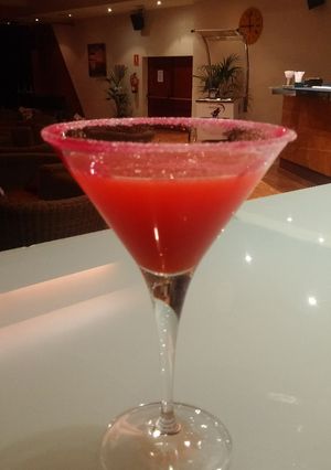 Una foto de Beso afrodisiaco