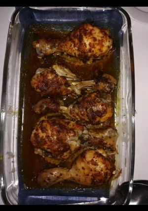صورة لوصفة دجاج 🍗 بالفرن بطريقة لذيذة وسهلة 😋