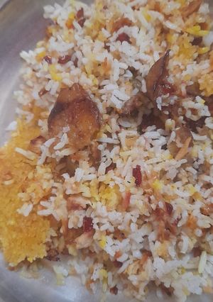 عکسی از دستور شیرازی پلو
