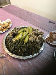 صورة لوصفة ورق عنب مع كوسا
