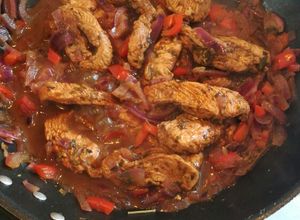Una foto de Pollo a la Soy Sauce
