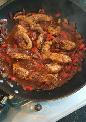 Una foto de Pollo a la Soy Sauce