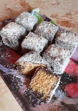 O poză a rețetei Tăvălită cu cocos -de post.