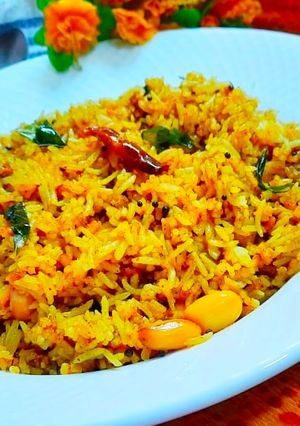 A picture of Tamarind rice.