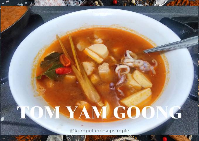 Tom Yum Goong Seafood