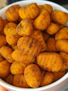 Una foto de Ñoquis especiados en la AirFryer Cecofry Advanced 5000